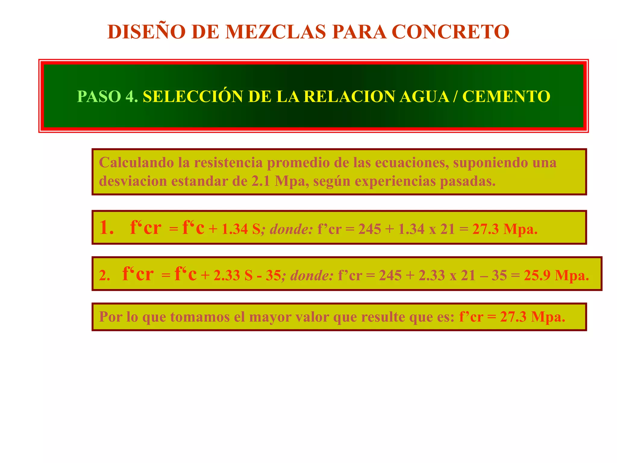 Diseño de mezclas del concreto tecnologia de concreto