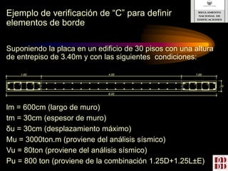 Ejemplo Diseo Muros De Corte Pdf