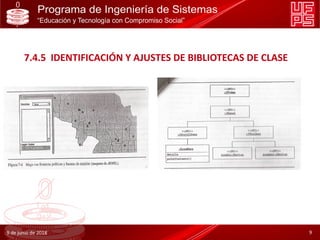 7.4.5 IDENTIFICACIÓN Y AJUSTES DE BIBLIOTECAS DE CLASE
9 de junio de 2018 9
 