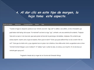 4. Al dar clic en este tipo de margen, la
        hoja toma este aspecto.
 