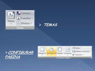  TEMAS




CONFIGURAR
PAGINA
 