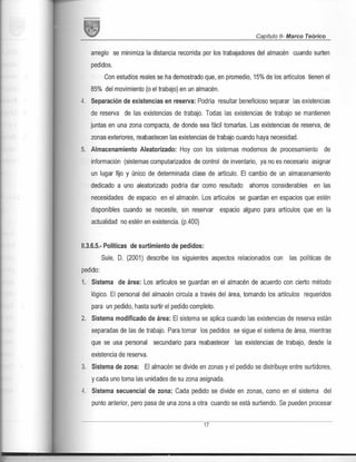 Diseño de plan de mejora de almacenamiento