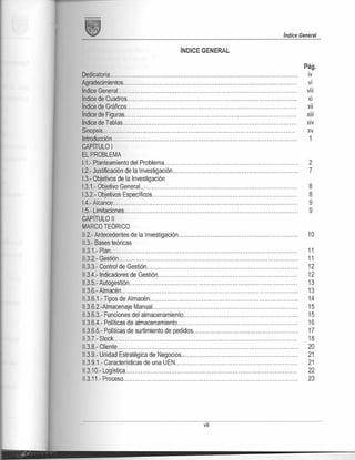 Diseño de plan de mejora de almacenamiento