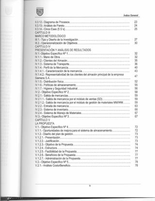 Diseño de plan de mejora de almacenamiento