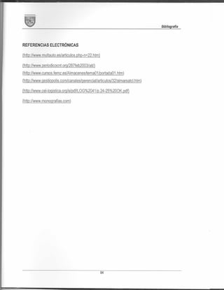 Diseño de plan de mejora de almacenamiento