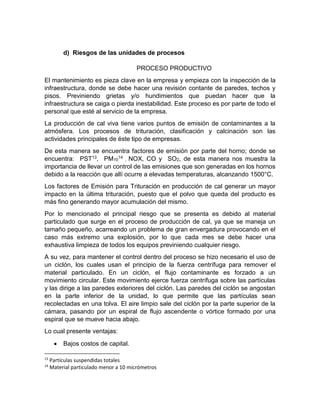 Diseño de planta de cal | PDF
