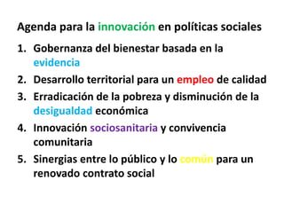 Diseño de políticas sociales (2015)