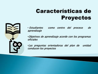 Objetivos de aprendizaje acorde con los programas oficiales