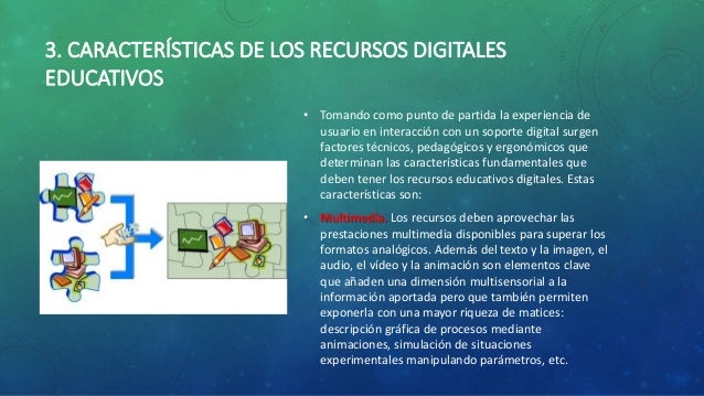 Diseño de recursos digitales educativos