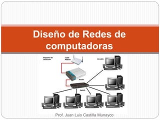 Diseño de Redes de
computadoras
Prof. Juan Luis Castilla Munayco
 