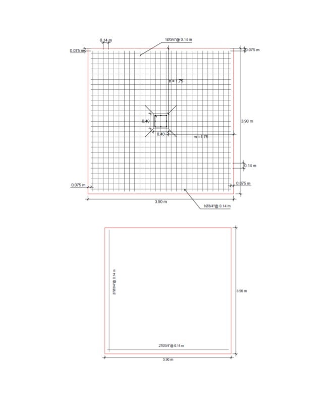 Diseño de una zapata aislada