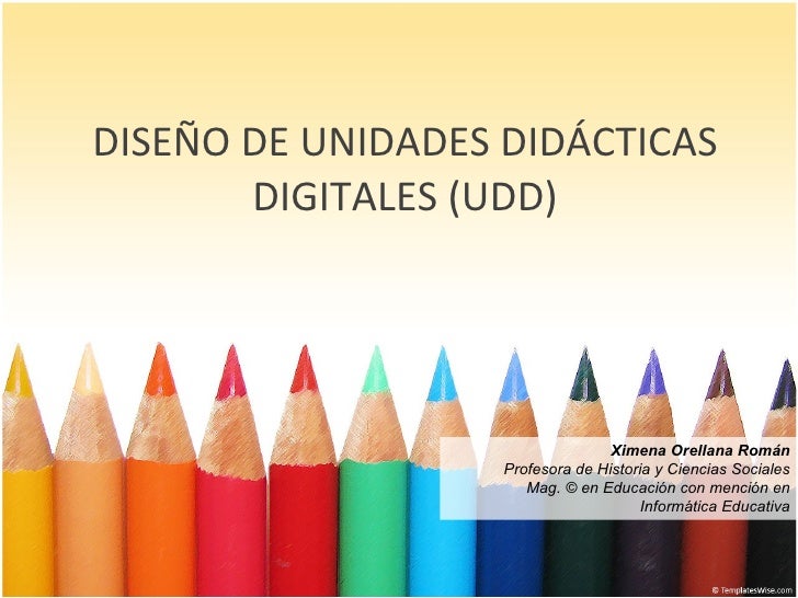 Diseño De Unidades Didácticas Digitales - 