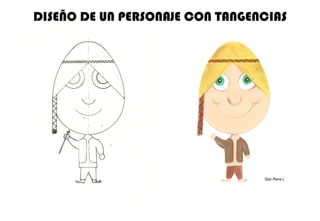 DISEÑO DE UN PERSONAJE CON TANGENCIAS Gian Pierre L