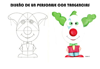 Natalia G DISEÑO DE UN PERSONAJE CON TANGENCIAS