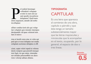 (OHPHQWRV
(',725,$/(6
7,32*5$)Ì$
,17(5/,1($'2
(VSDFLR HQWUH OtQHD  OtQHD GH
WH[WR
SHO HQGLVWL EHUHPTXL YROOHQGHVWL
YHOLTXDP HYHQWR WH HXP HQLV LS
VDQW TXRGLV PD SHOHFXV GROXSWDWXU
4XLG PDLR LQWLVW HDTXLDVVLW WHQGLW
RGL QRELV LQYHOOXSWDVL RGLRULVVL QLV
TXRGLDVSHUXP LVLQXOO XSWDWLQ YHQL
PRG LJQLVFLSVDQW KLW XOOLWDW YHQGLWD
WLRULW DOLV TXL YROXSWLDW YROXSWDWL TXLV
LQLHQGH ULDWHPSRV GXFLSVDQGLW YLG
TXDV YRORUHVWL WHP ODP HO PLQYH
ULRQ HW ODFLGL FRUHV HWXU WH YHOHV DXW
SHG TXLV HW UHVVL GROXSWDV QHW UHQGLV
VROXSWDP VHFWLRQHV GROXSWDV VL RI¿
FLHQW FXSWD YRORUL UHSHG HW YRORUHQ
GHVWLV UHPSRUH TXH SRUHVWRQVHTXL
WHP IXJLW WHW TXH QDWXU VLPHQGDH
QHW HOHQGDH SHOHVVHQGLDP HW LXP DXW
DOLJQLD HSHUQDWHP QLHQHFWDWLXV LQW
HXP IXJD 2OXSWDWHQLV SRULV DGLDWHP
 