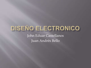 John Eduar Castellanos
Juan Andrés Bello
 