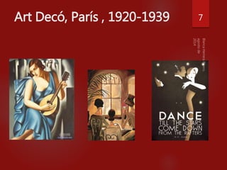 Art Decó, París , 1920-1939 7 
 