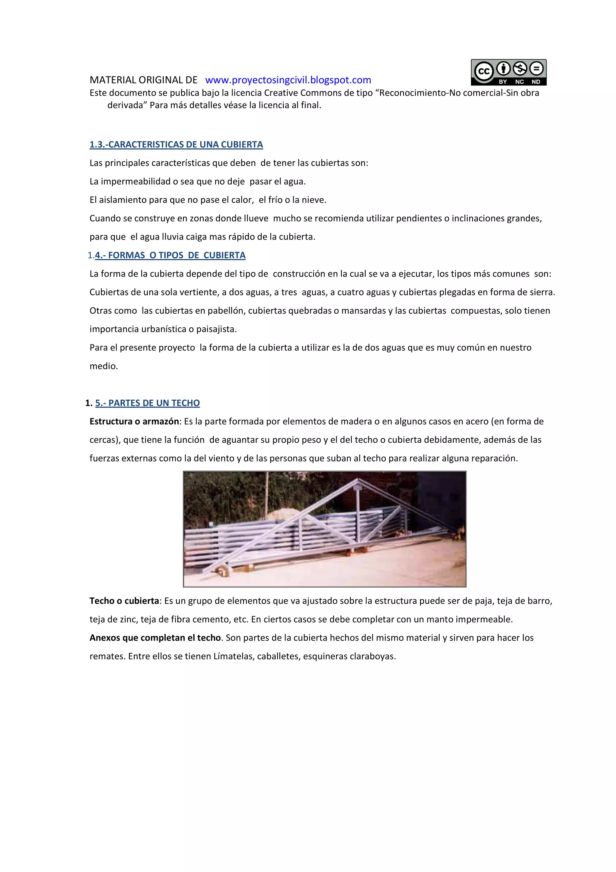 Diseño estructural de una cubierta metalica | PDF
