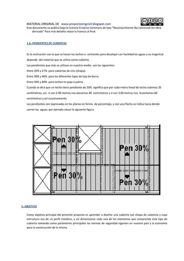 Diseño estructural de una cubierta metalica | PDF
