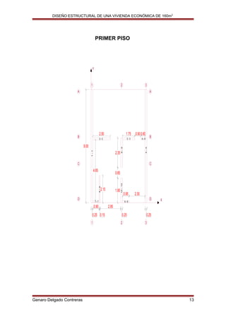 Diseño estructural de vivienda | PDF