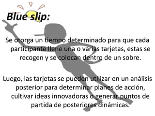 Scamper:Se puede preguntar:- ¿Qué se puede sustituir? - ¿Qué se puede combinar internamente?- ¿Qué se puede combinar con un factor exterior? etc.