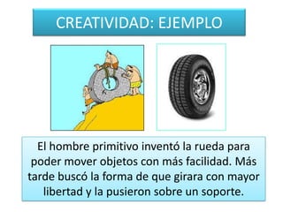 CARACTERÍSTICAS DEL PENSAMIENTO CREATIVOLa fluidez: Capacidad de generar varias ideas sobre un asunto.La flexibilidad: Considerar diferentes alternativas de respuesta o solución. Tener una visión más amplia.