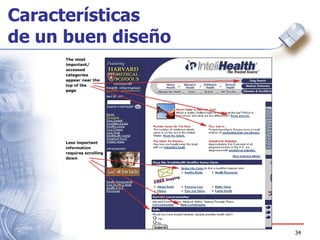 Características  de un buen diseño 