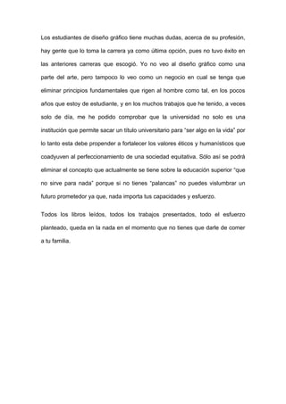 DiseñO GráFico En Los Estudiantes