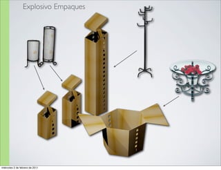 Explosivo Empaques




miércoles 2 de febrero de 2011
 