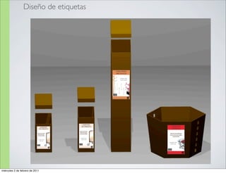 Diseño de etiquetas




miércoles 2 de febrero de 2011
 
