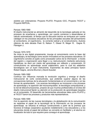 Diseño Instruccional