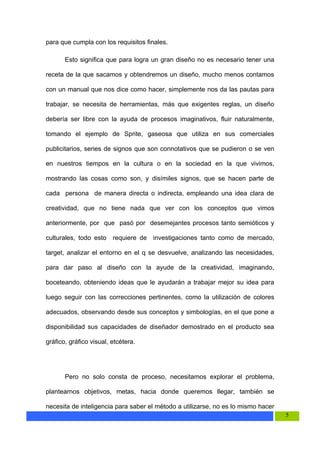 Diseo, Mas Que Creatividad