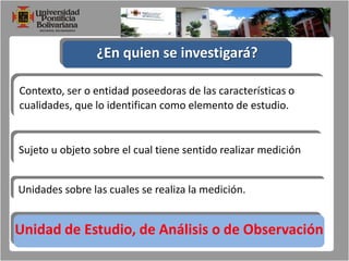Alcance y Diseño que el investigador pretende dar al estudioDiseño metodológicoDescripción de cómo se va a realizar la investigación.