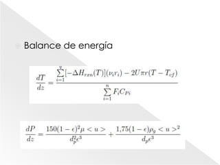  Balance de energía
 