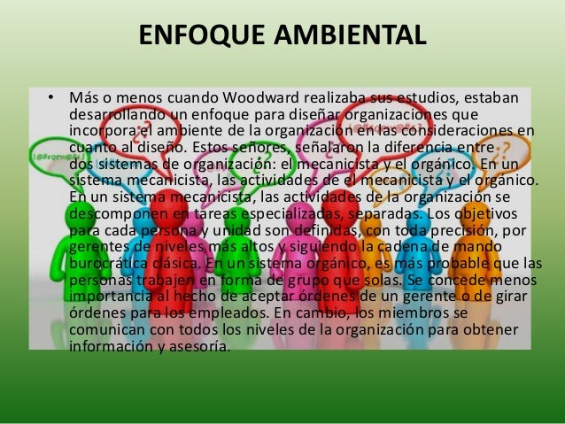 Diseño organizacional