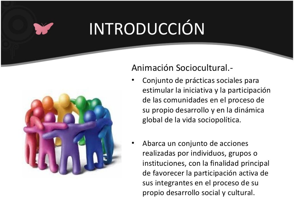animación sociocultural