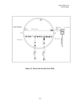 OPS/CEPIS/05.160
                                                UNATSABAR




Figura 13. Reservorio elevado (Corte B-B).




                  - 20 -
 