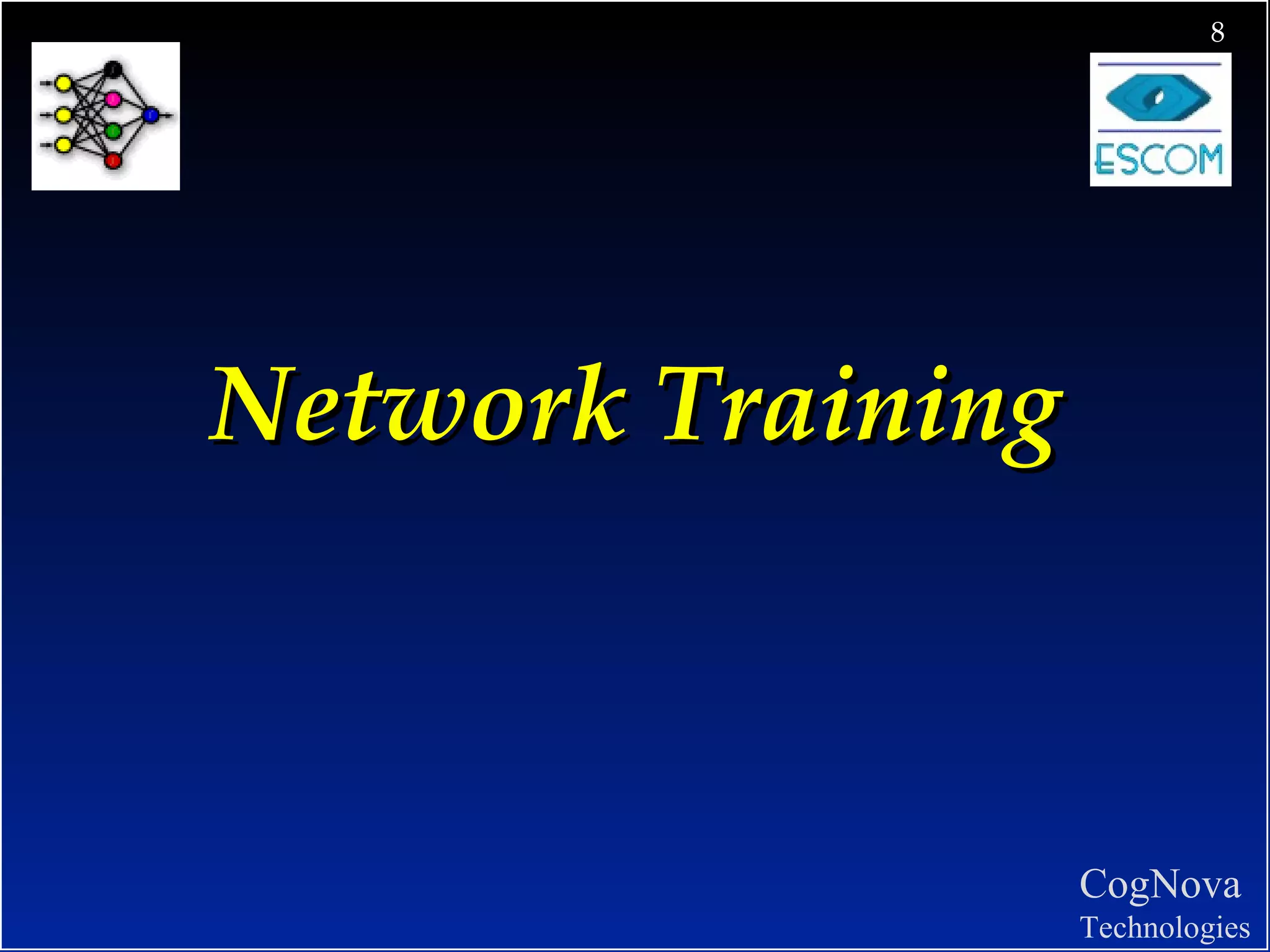 Network Training 