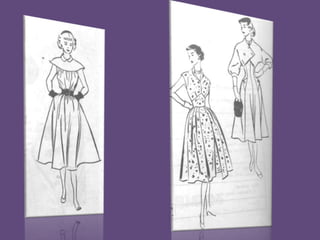 Diseños y moda 40´s