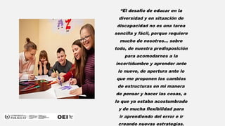 Diseño Universal del Aprendizaje (DUA): Inclusión y Diversidad en la ...