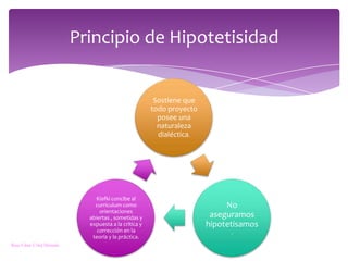 Principio de HipotetisidadRosa Elena Vélez Miranda