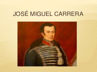 JOSÉ MIGUEL CARRERA 
 