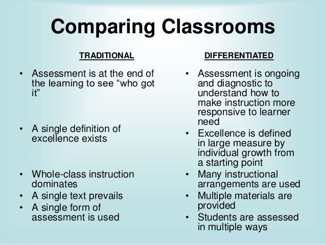 differentiated instruction