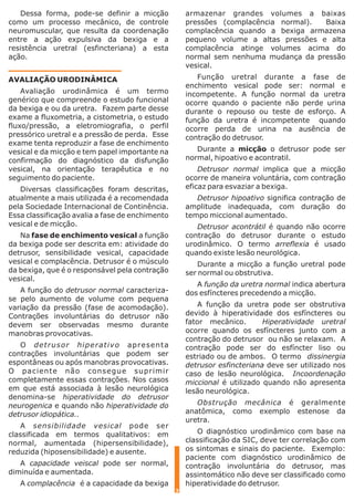 Disfuncao vesical