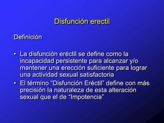 Disfuncion Sexual
