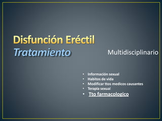 Disfuncion erectil