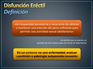 Disfuncion erectil