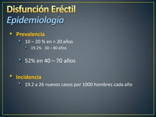Disfuncion erectil