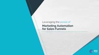 Marketing Automation
for Sales Funnels
Leveraging the power of
 
