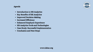 What are the Benefits of HR Analytics Course | IABAC | PDF